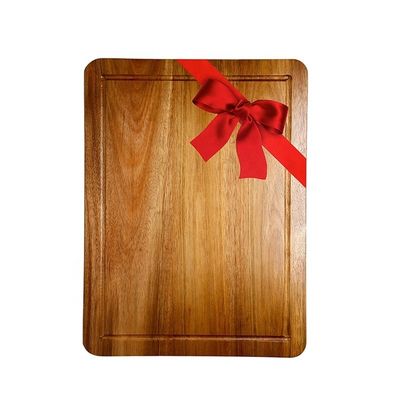 Tavola per il taglio del legno di acciaio di oliva con incisione laser per il taglio e il taglio della carne