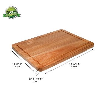 Tavola per il taglio del legno di acciaio di oliva con incisione laser per il taglio e il taglio della carne