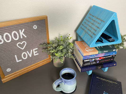 Contenitori di magazzino convenienti scaffalature Stampa a schermo di seta Mensola per libri Tenitore di pagine per libri