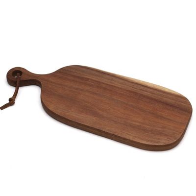 Piattino di pizza in legno rotondo da 13 pollici con design a vento e materiale ecologico