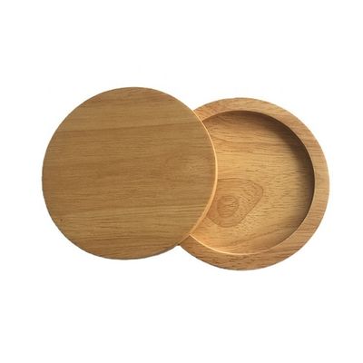Home Decorazione Monoposto in legno Customized Anti-Slip Cup Holder Mat con materiale di bambù