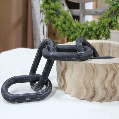 Decorazione a mano in legno di mango per la casa in stile folk art