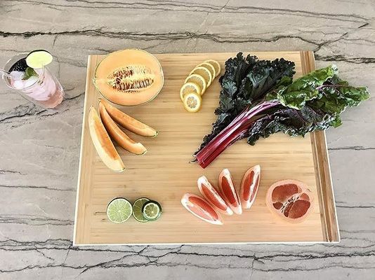 Tavola di taglio in bambù versatile BSCI LFGB 8 diverse dimensioni per diversi bisogni