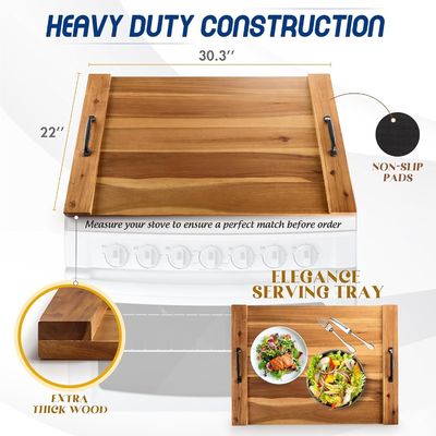 Forno a gas ed elettrico blocchi di taglio a manico robusto per 202405