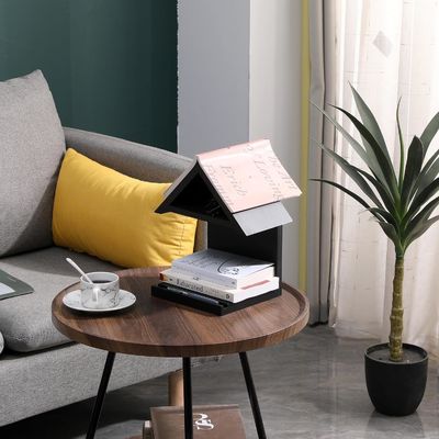 Tavolo da notte di legno triangolare Libro riposo Un regalo unico e pratico per gli amanti del libro