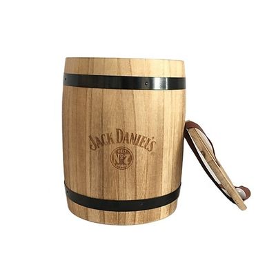 Barile di legno a colori semplici o a colori personalizzati per il pacchetto e la decorazione personalizzata del bar