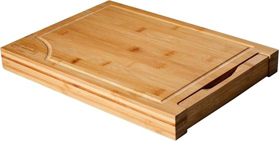 Tabella di taglio in bambù a scala digitale staccabile per un'efficienza della cucina ecologica