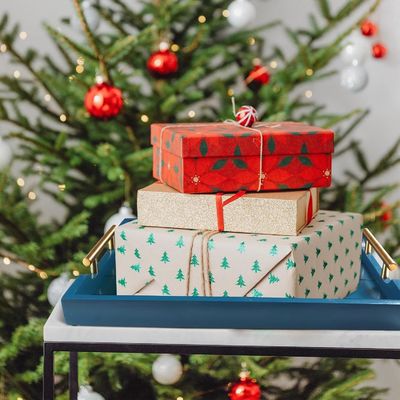 Iniezione vassoio in legno di servizio colore semplice o personalizzato grande vassoio ottomano con 4 sottopiastre