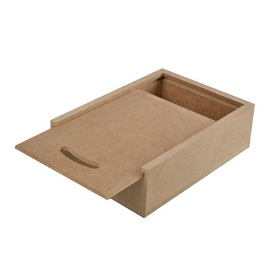 Scatola di lusso semplice Legno Acrilico Naturale Presentazione Legno Cassa di Regalo Aperto Scatola di Stoccaggio Con Capo