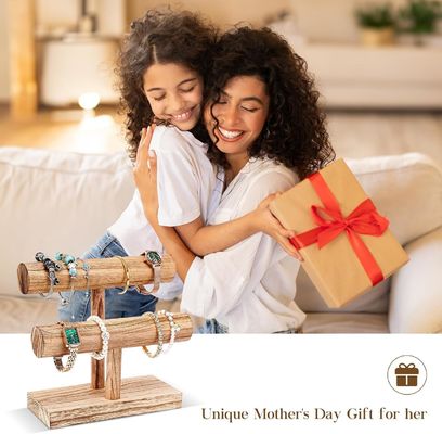 Aggiornate il vostro display con il nostro customizzato T-bar bracciale storage rack e organizzatore