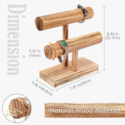 Aggiornate il vostro display con il nostro customizzato T-bar bracciale storage rack e organizzatore