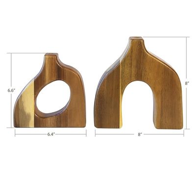 Anniversario Occasione di pianta di legno di pino Stand di fiori a livelli per giardino interno