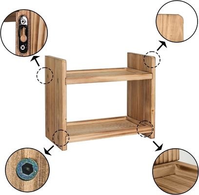 Mantenete le vostre spezie a portata di mano e organizzate con questo porta spezie in legno