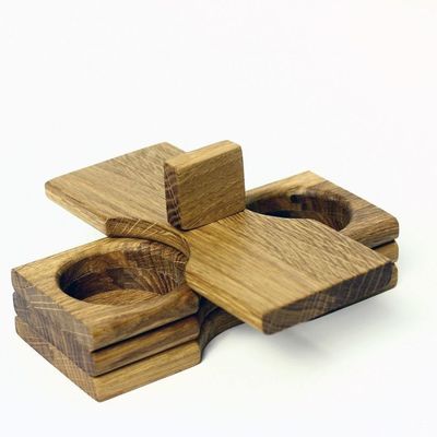 Vaso di spezie personalizzato con forma con alto contenitore di spezie in legno con scatola di imballaggio di spezie