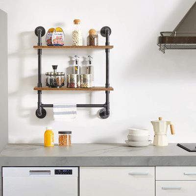 Apparecchiature domestiche Disponibile a parete Mensola per libri Mensola per tubi industriali Mensola per cucina Mensola per ufficio