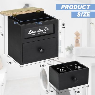 Legno MDF Personalizzato Legno Massello Asciugatore di fogli Tenitore di biancheria Valigie Contenitore Scatola di stoccaggio