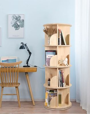 3-5 Livello rotante per bambini per bambini in generale in libreria bianca