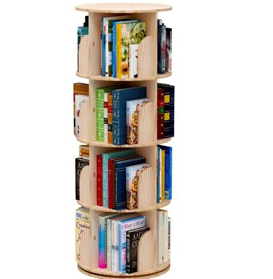 3-5 Livello rotante per bambini per bambini in generale in libreria bianca