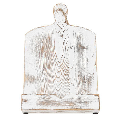 Disegno funzionale Pino stile rustico libro di cucina in legno Stand per nessun campione richiesto