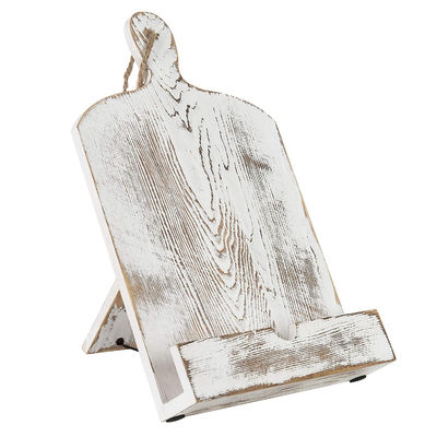 Disegno funzionale Pino stile rustico libro di cucina in legno Stand per nessun campione richiesto