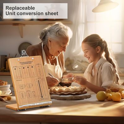 Home Organizzatore Contenitore di utensili in bambù e vassoio di posate in legno per utensili da cucina Set