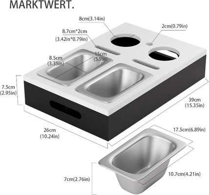 Logo personalizzato Accettabile Divano popolare Bar Snack Box Divano organizzatore per tavoli laterali