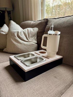 Logo personalizzato Accettabile Divano popolare Bar Snack Box Divano organizzatore per tavoli laterali