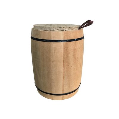 Logo personalizzato accettabile 12,5x16cm Paulownia botte di legno per i vostri clienti