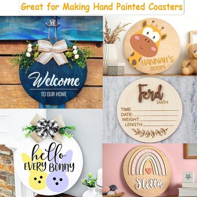 Moda personalizzata In legno intercambiabile Segno di benvenuto Decorazione domestica Artigiani antichi