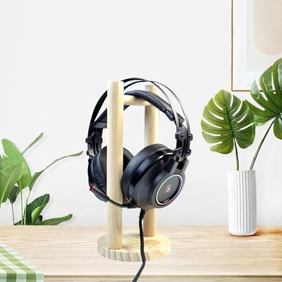 35x11x11cm Elegante confezionamento di vino scatole di legno Desktop auricolare portaauricolari per gaming