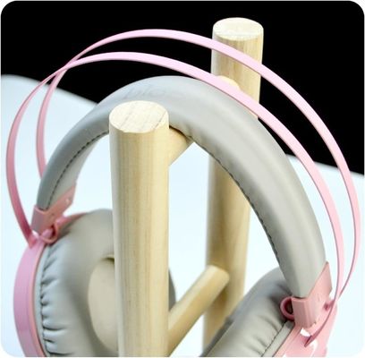 35x11x11cm Elegante confezionamento di vino scatole di legno Desktop auricolare portaauricolari per gaming