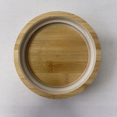 Capo in legno 10,9x2,4 cm per la lattina di vetro alimentare a tua scelta di colore semplice o personalizzato