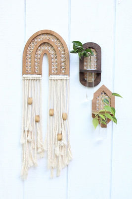 Impiantatore a parete Boho Hydro Impiantatore a parete con serigrafia / bruciato