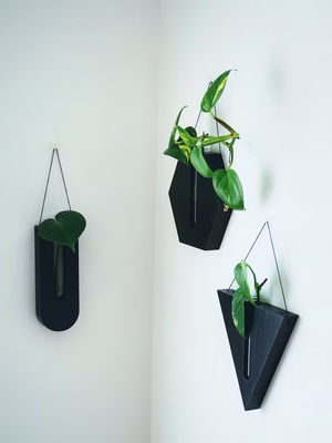 Stazione di moltiplicazione Moderna mini scatola di legno piantatrice da parete per portico e vasi di decorazione della parete