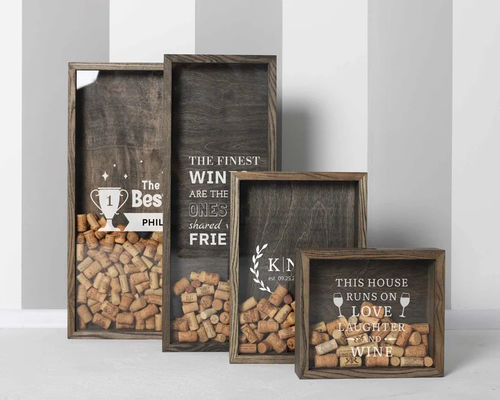 Scatola di legno personalizzata per anniversario e regalo di nozze