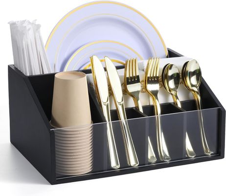 Organizzatore flessibile per utensili da cucina e distributore di piatti da verniciatura