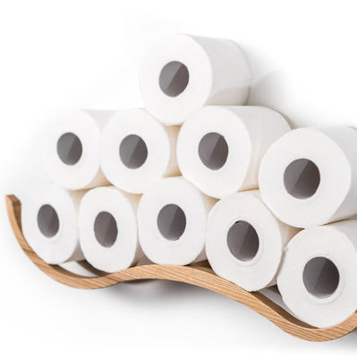 Logo personalizzato Acceptabile Armadio in legno Porta carta igienica Mensola per bagno