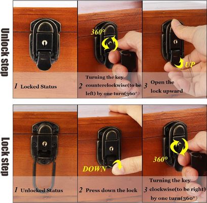 Timber Custom Decorative Handmade Craft Large Wood Box 9.3X7.6X4.5 Inch Ordine su misura