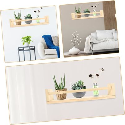 Mensola decorativa in legno Set di 2 per libro vaso da fiore e organizzatore per bambini regalo