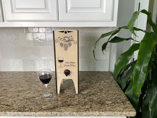 Display Box in legno per le scatole di vini