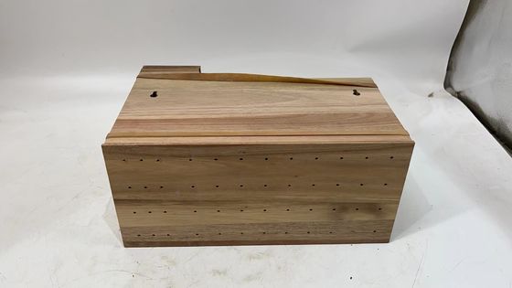 Scatola da cucina in legno di acacia con grande capacità e design raffinato