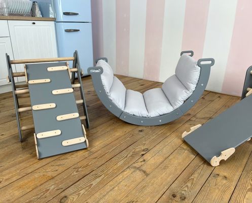 Montessori Set di arrampicata per bambini triangolari indoor Climber nella vostra scelta di colore