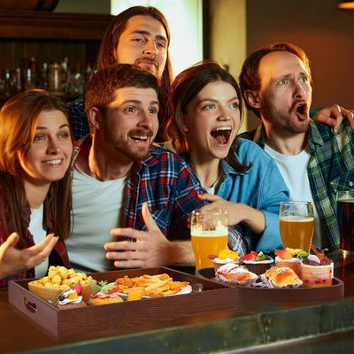 Calcio festa di compleanno piatti di legno piatti ovali a forma di legno per casa hotel ristorante