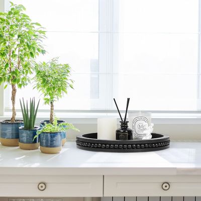 Tavolo decorativo in legno per tavolo da caffè e centro della casa di campagna