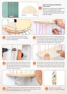 Organizzatore di giocattoli di peluche per lo stoccaggio di animali ripieni