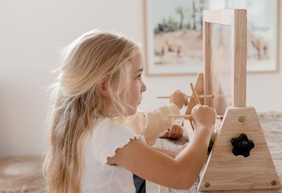 Carico del campione e stampa 4 in 1 scaffale da tavolo in legno per risultati di campionamento professionali