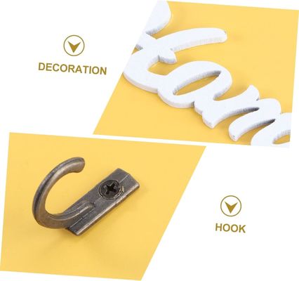 Entrata Portaposta e porta chiavi per la stanza di fango con perni di legno in legno naturale