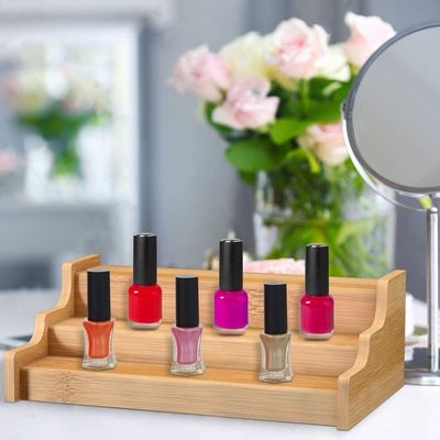 3 Livello Bambù Ripiano espandibile Confezione regalo Armadio da cucina Organizzatore OEM/Odm