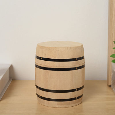 Barile di legno a colori semplici personalizzabile per le tue preferenze