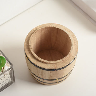 Barile di legno a colori semplici personalizzabile per le tue preferenze